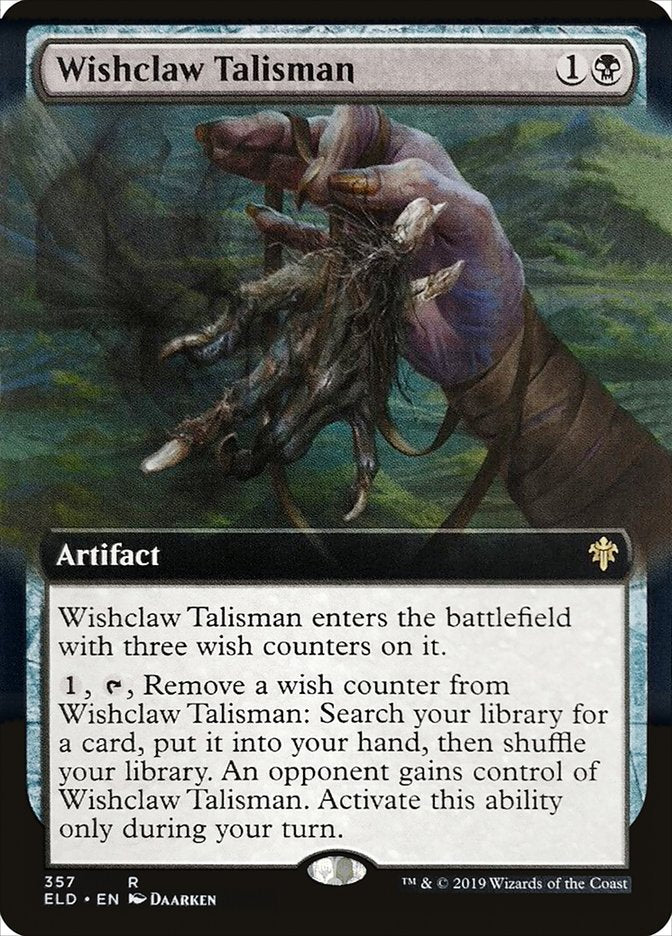 Wishclaw Talisman (Extended Art) [Throne of Eldraine] | Odin's Place