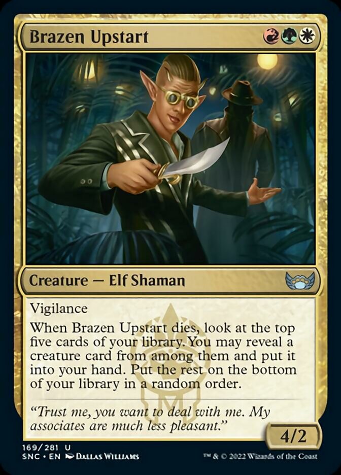 Brazen Upstart [Streets of New Capenna] | Odin's Place