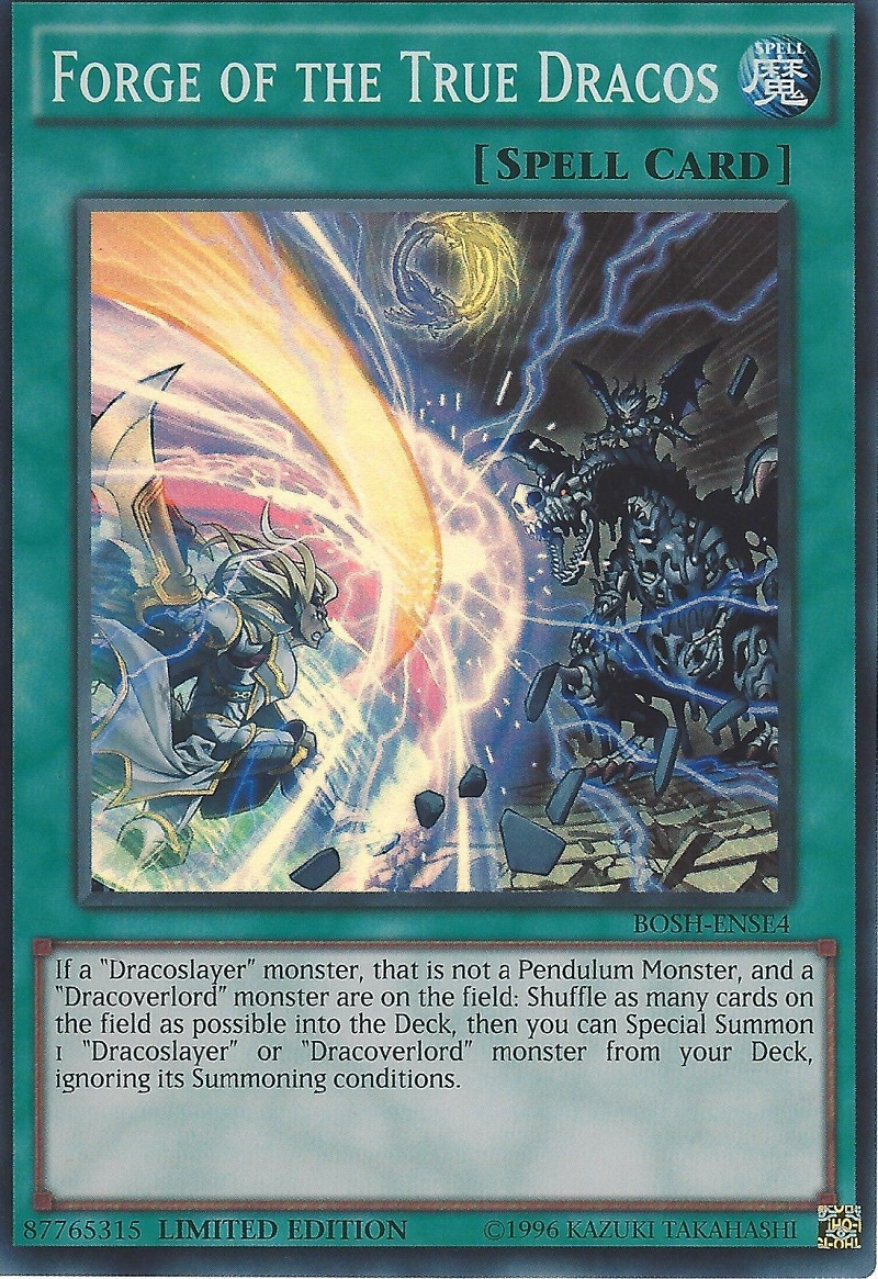 Forge of the True Dracos [BOSH-ENSE4] Super Rare | Odin's Place