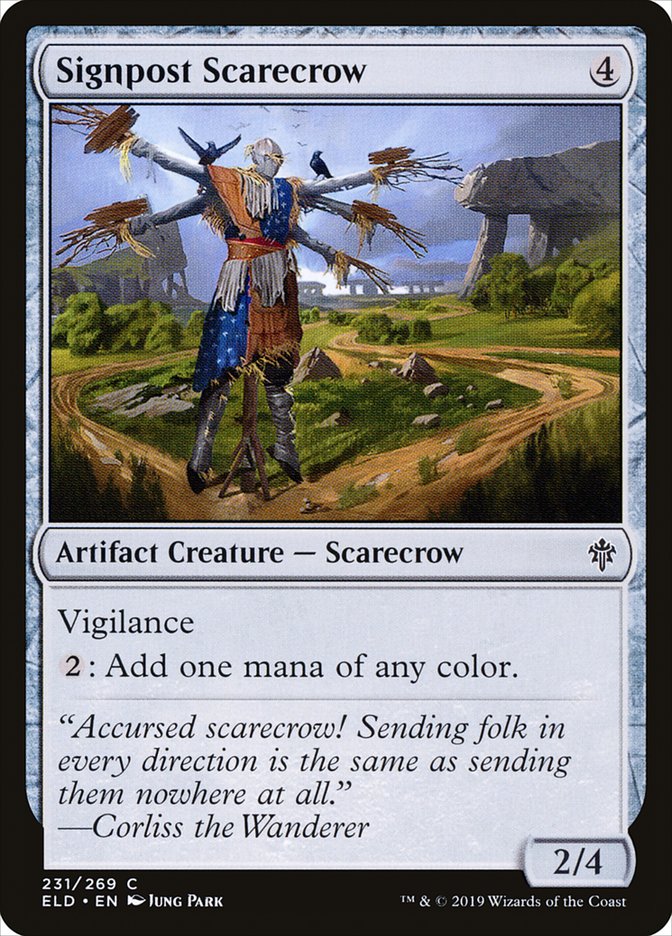 Signpost Scarecrow [Throne of Eldraine] | Odin's Place
