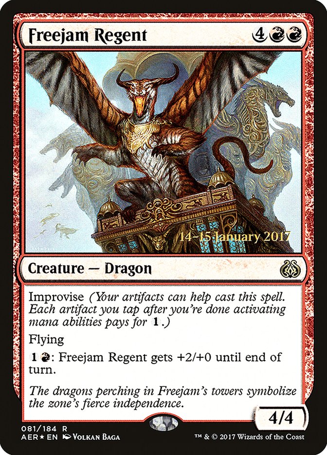 Freejam Regent (81) [Aether Revolt Prerelease Promos] | Odin's Place