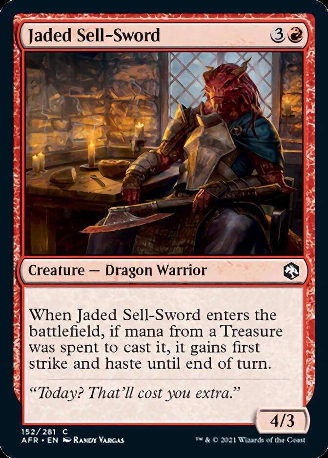 Jaded Sell-Sword [Dungeons & Dragons: Adventures in the Forgotten Realms] | Odin's Place