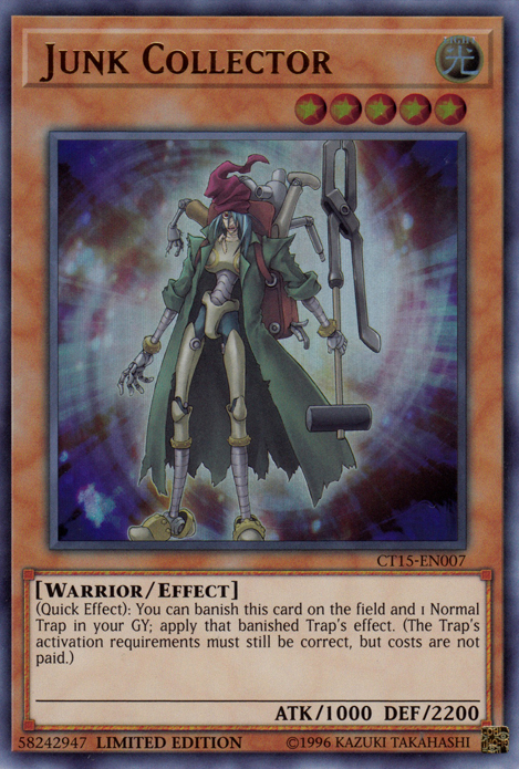 Junk Collector [CT15-EN007] Ultra Rare | Odin's Place