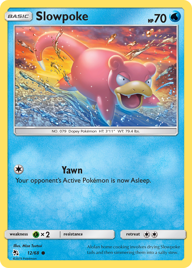 Slowpoke (12/68) [Sun & Moon: Hidden Fates] | Odin's Place