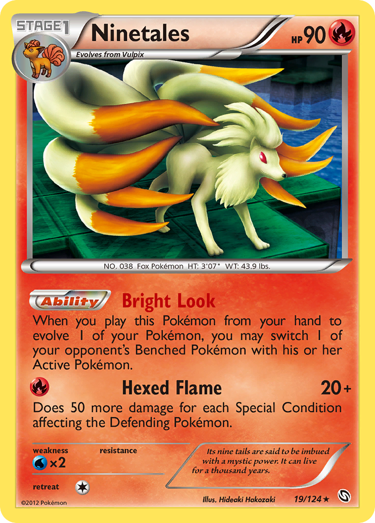 Ninetales (19/124) [Black & White: Dragons Exalted] | Odin's Place