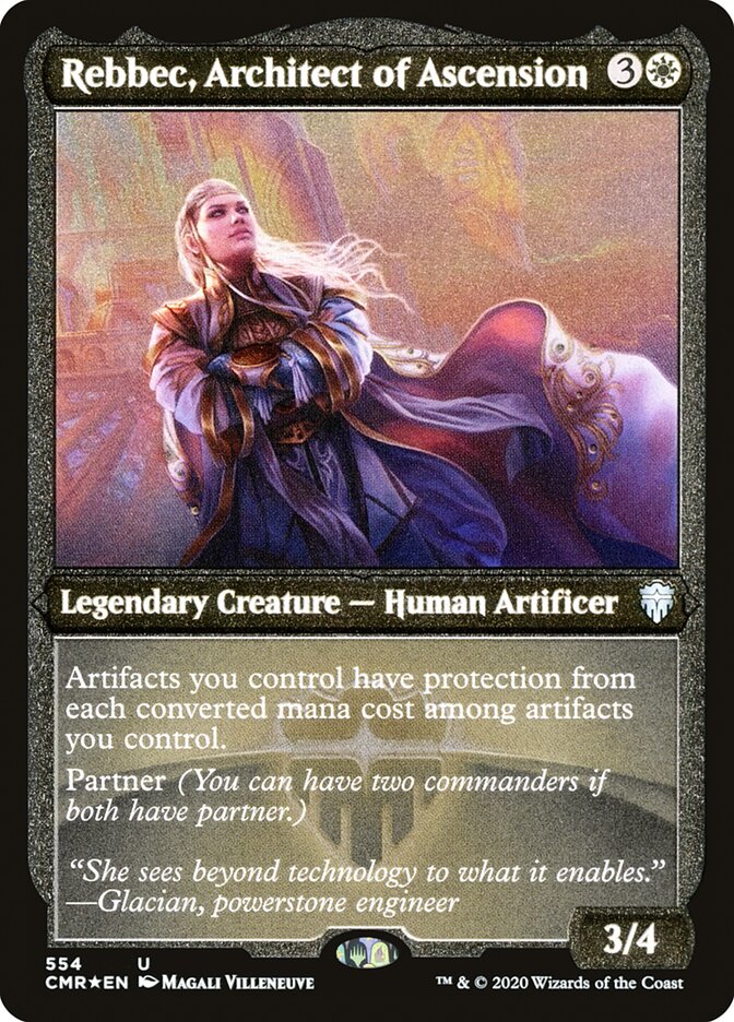 Rebbec, Architect of Ascension (Etched) [Commander Legends] | Odin's Place