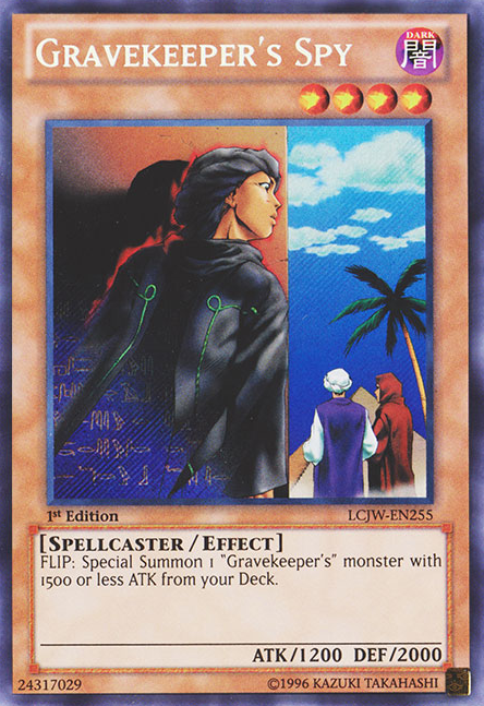 Gravekeeper's Spy [LCJW-EN255] Secret Rare | Odin's Place