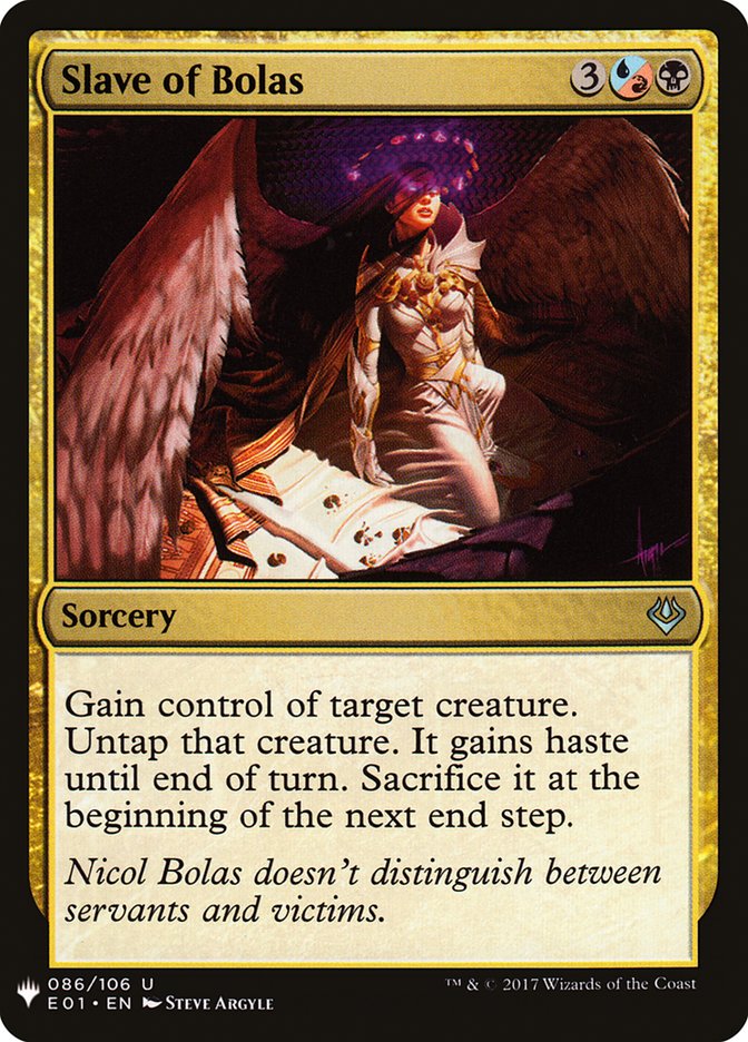 Slave of Bolas [Mystery Booster] | Odin's Place