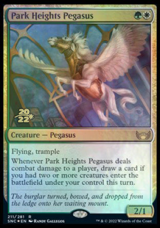 Park Heights Pegasus [Streets of New Capenna Prerelease Promos] | Odin's Place