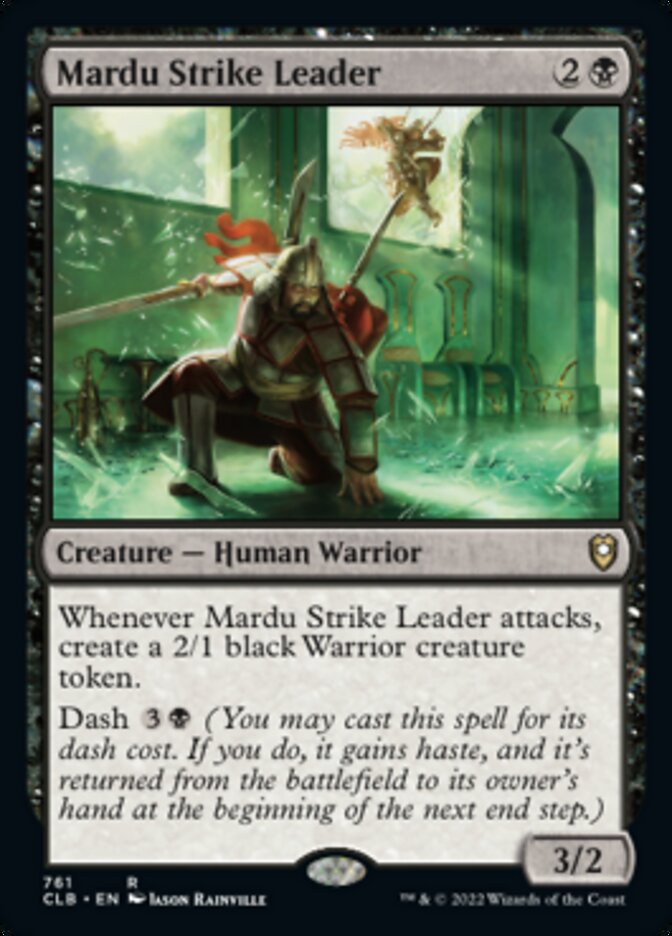 Mardu Strike Leader [Commander Legends: Battle for Baldur's Gate] | Odin's Place
