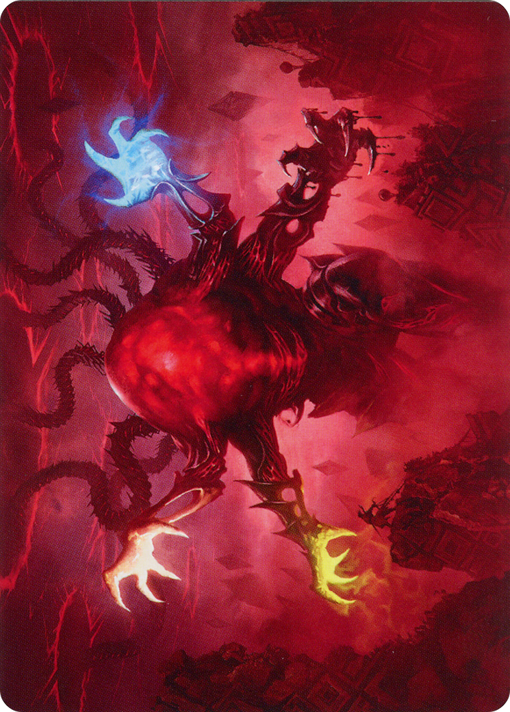 Omnath, Locus of All Art Card (51) [March of the Machine Art Series] | Odin's Place