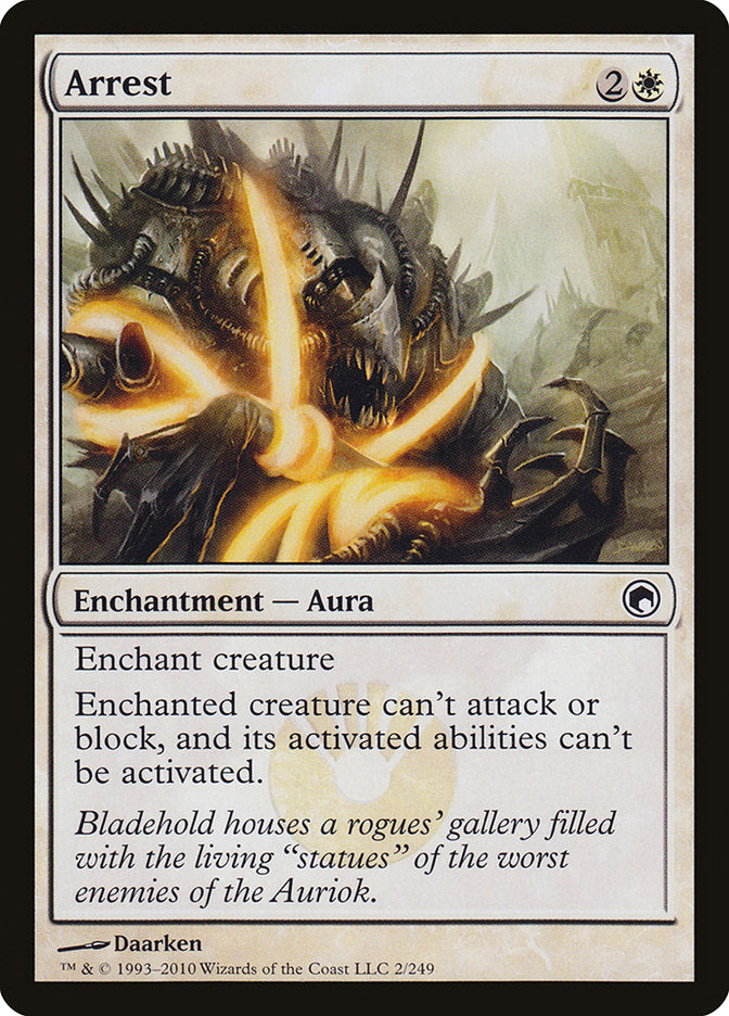 Arrest (2) [Scars of Mirrodin] | Odin's Place