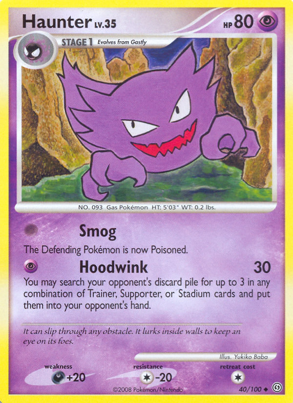 Haunter (40/100) [Diamond & Pearl: Stormfront] | Odin's Place