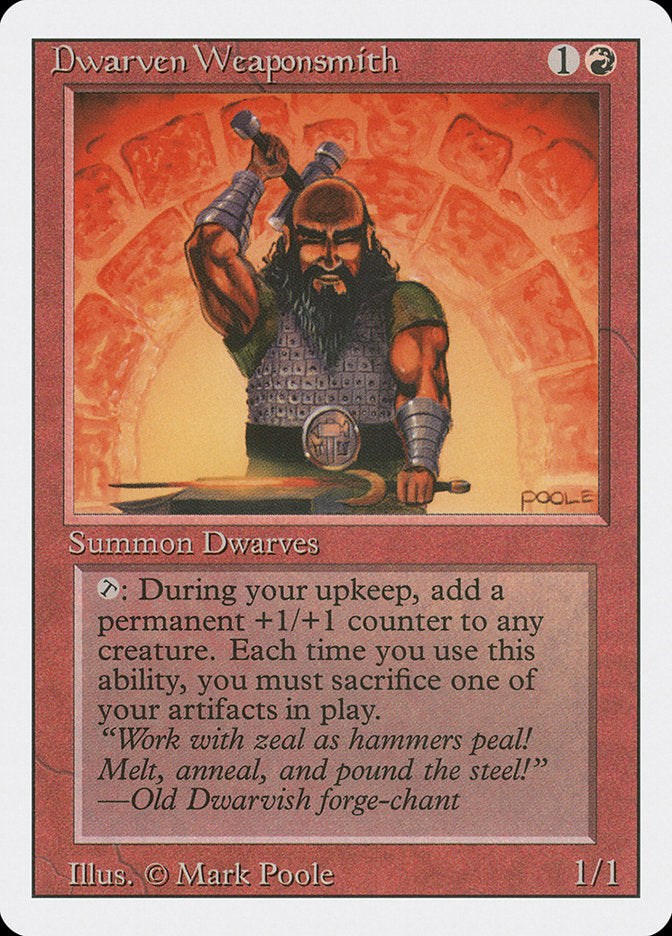 Dwarven Weaponsmith (145) [Revised Edition] | Odin's Place
