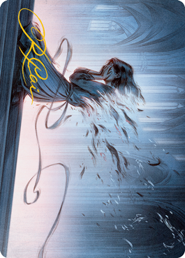 Fading Hope Art Card (Gold-Stamped Signature) [Innistrad: Midnight Hunt Art Series] | Odin's Place