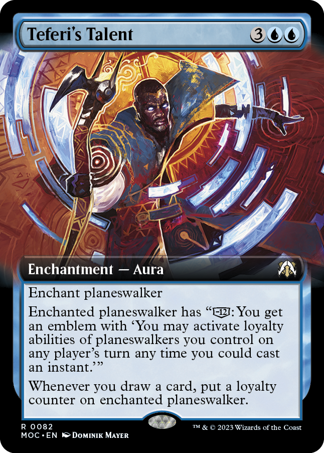 Teferi's Talent (Extended Art) [March of the Machine Commander] | Odin's Place
