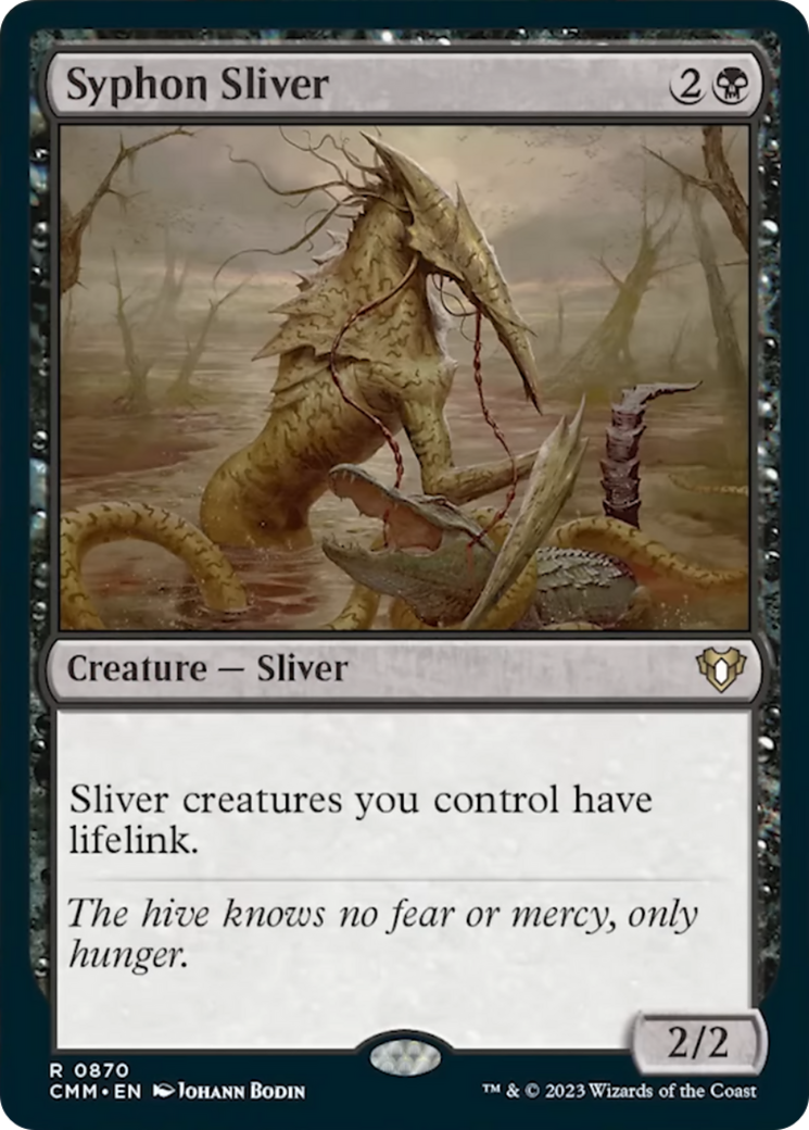 Syphon Sliver [Commander Masters] | Odin's Place