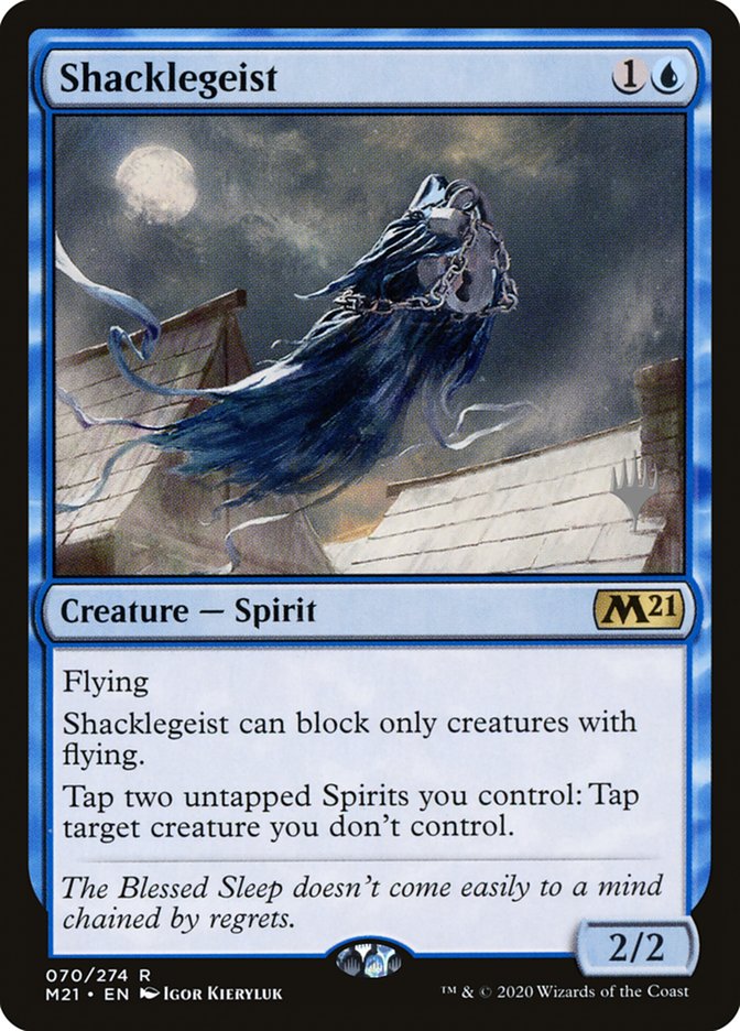 Shacklegeist (Promo Pack) [Core Set 2021 Promos] | Odin's Place