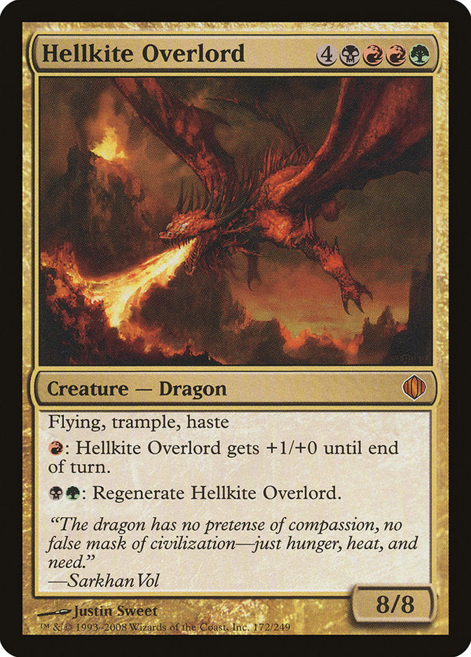 Hellkite Overlord (172) [Shards of Alara] | Odin's Place