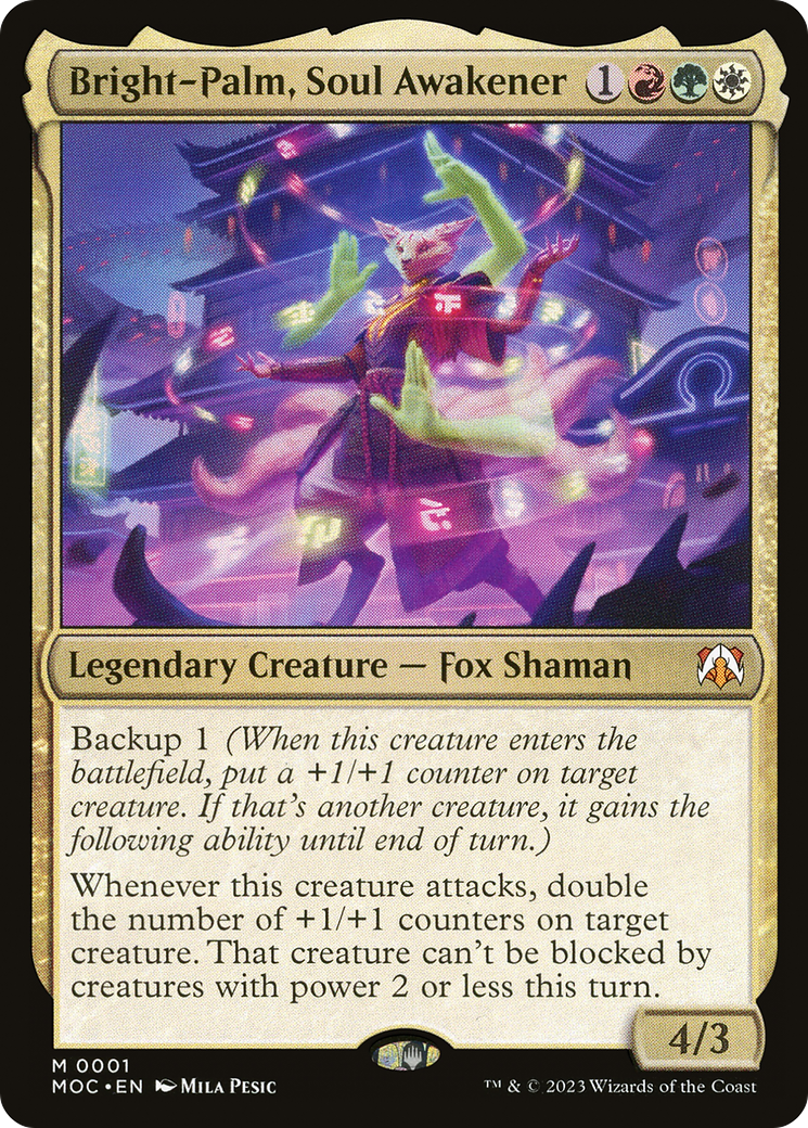 Bright-Palm, Soul Awakener [March of the Machine Commander] | Odin's Place