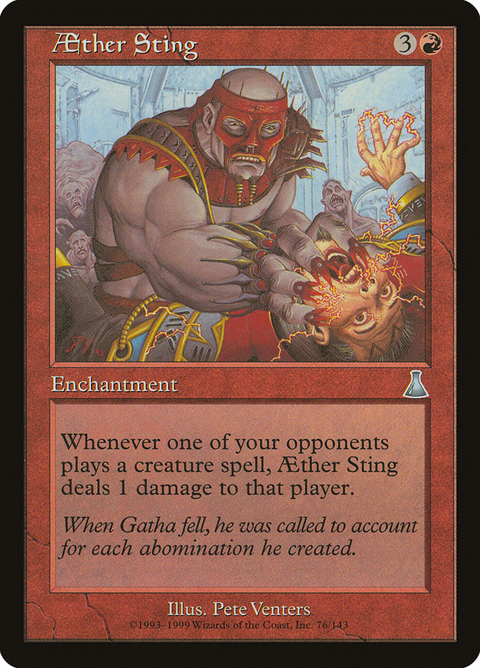 Aether Sting (76) [Urza's Destiny] | Odin's Place