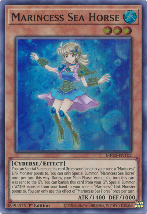 Marincess Sea Horse [MP20-EN102] Super Rare | Odin's Place