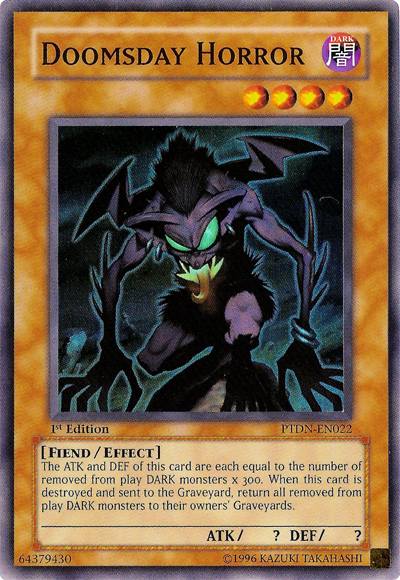 Doomsday Horror [PTDN-EN022] Super Rare | Odin's Place