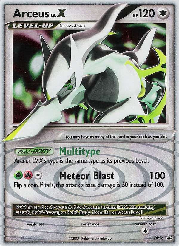 Arceus LV.X (DP56) [Diamond & Pearl: Black Star Promos] | Odin's Place