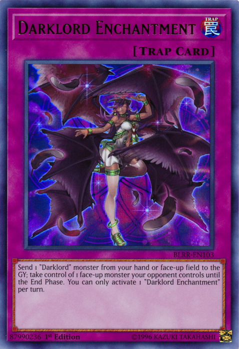 Darklord Enchantment [BLRR-EN103] Ultra Rare | Odin's Place