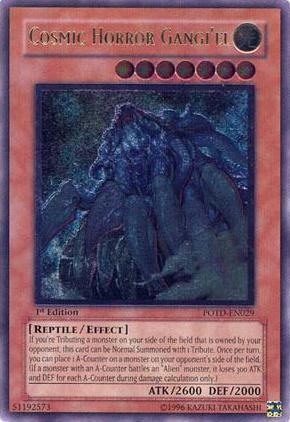 Cosmic Horror Gangi'el [POTD-EN029] Ultimate Rare | Odin's Place