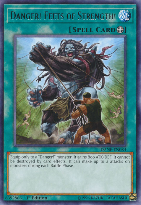 Danger! Feets of Strength! [DANE-EN084] Rare | Odin's Place
