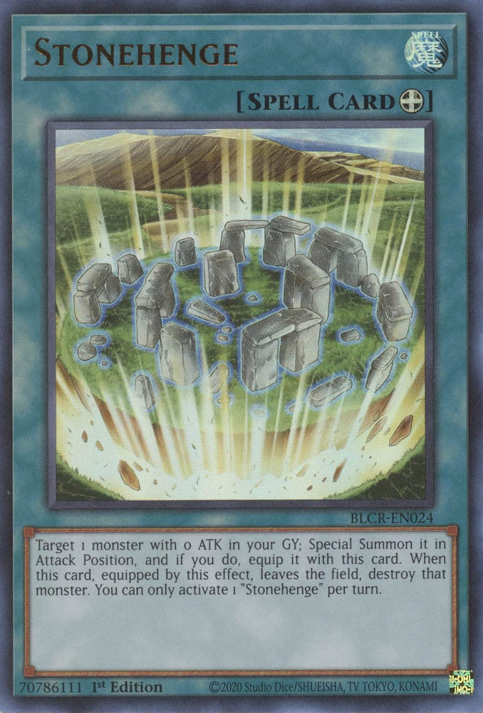 Stonehenge [BLCR-EN024] Ultra Rare | Odin's Place