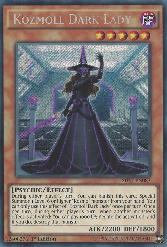 Kozmoll Dark Lady [SHVI-EN083] Secret Rare | Odin's Place