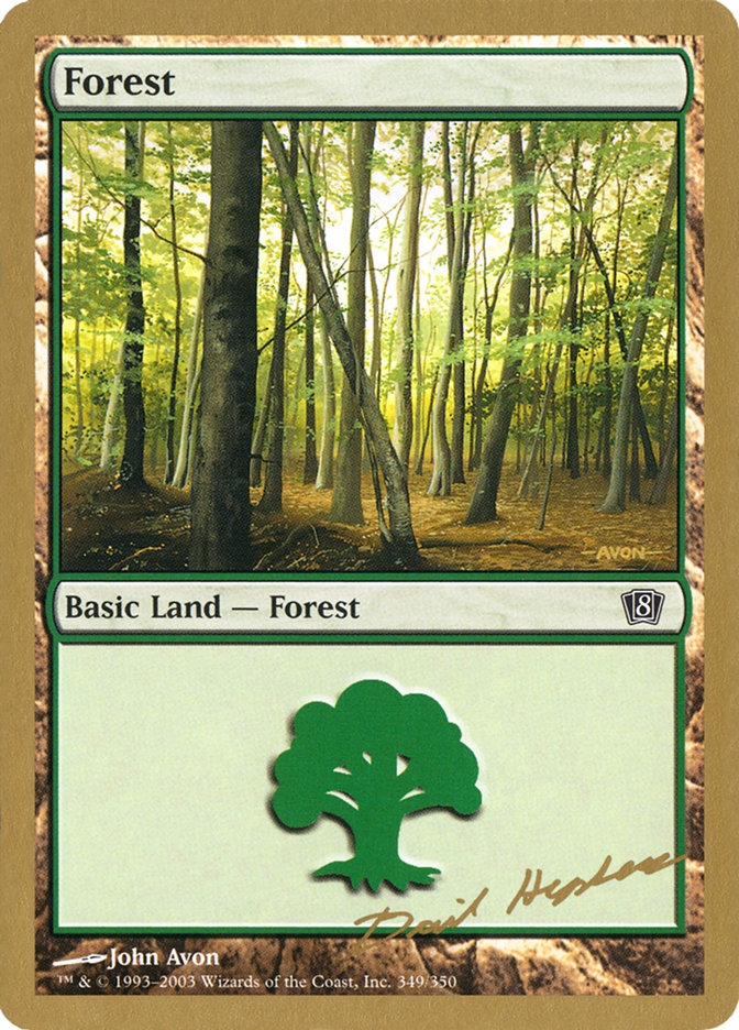 Forest (dh349) (Dave Humpherys) [World Championship Decks 2003] | Odin's Place
