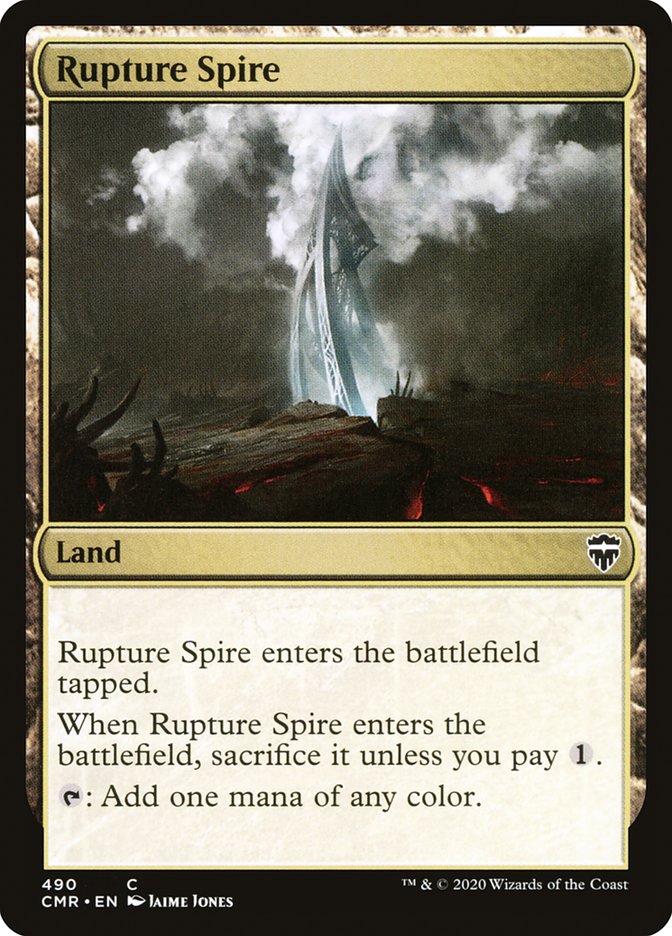 Rupture Spire (490) [Commander Legends] | Odin's Place