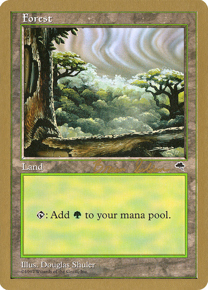 Forest (bs349) (Brian Selden) [World Championship Decks 1998] | Odin's Place