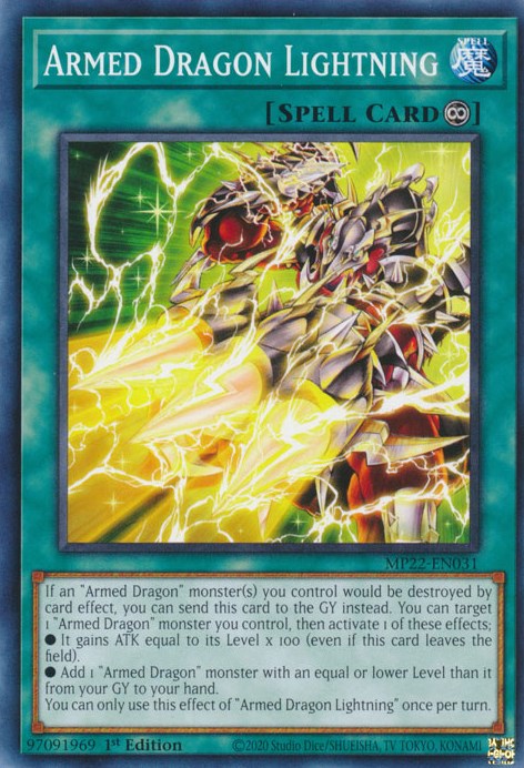 Armed Dragon Lightning [MP22-EN031] Common | Odin's Place