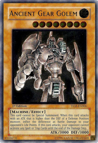 Ancient Gear Golem [TLM-EN006] Ultimate Rare | Odin's Place