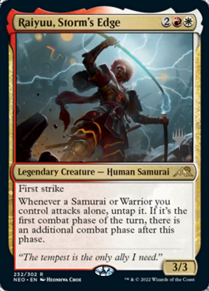 Raiyuu, Storm's Edge (Promo Pack) [Kamigawa: Neon Dynasty Promos] | Odin's Place