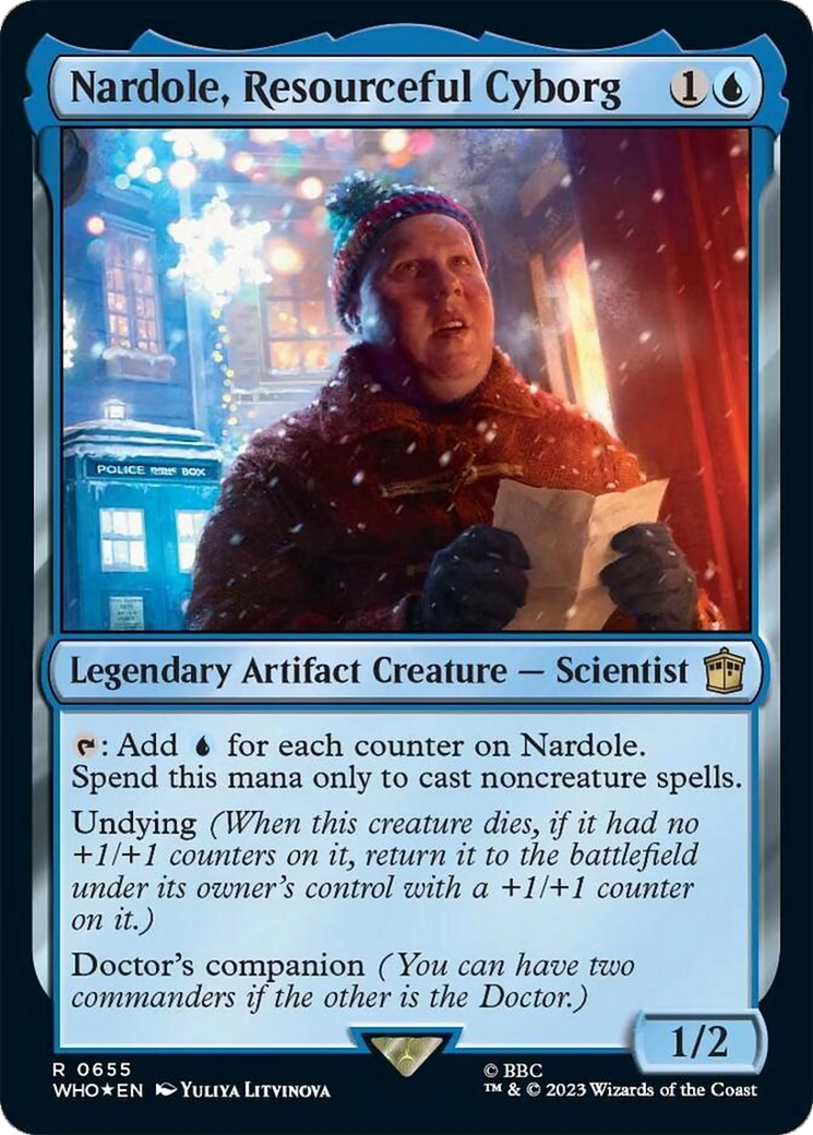 Nardole, Resourceful Cyborg (Surge Foil) [Doctor Who] | Odin's Place