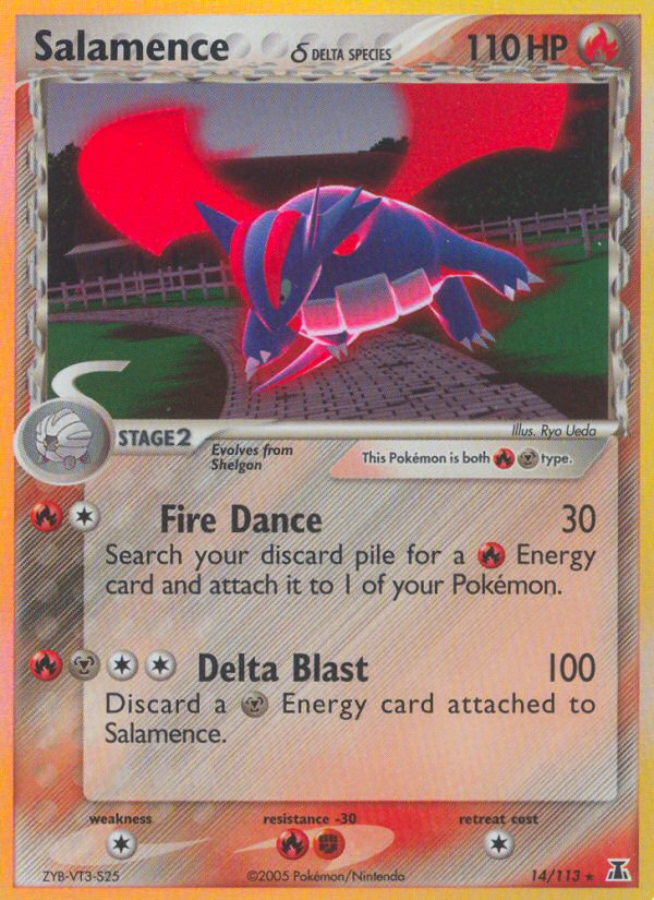 Salamence (14/113) (Delta Species) [EX: Delta Species] | Odin's Place
