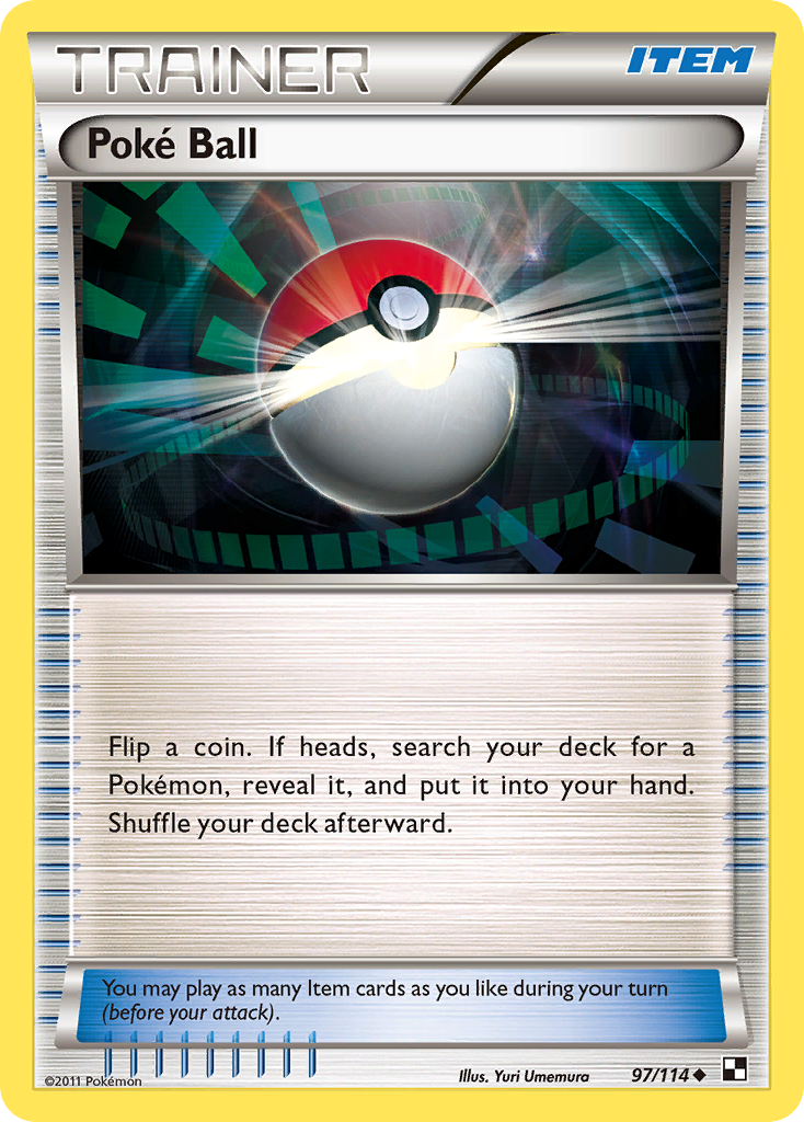 Poke Ball (97/114) [Black & White: Base Set] | Odin's Place