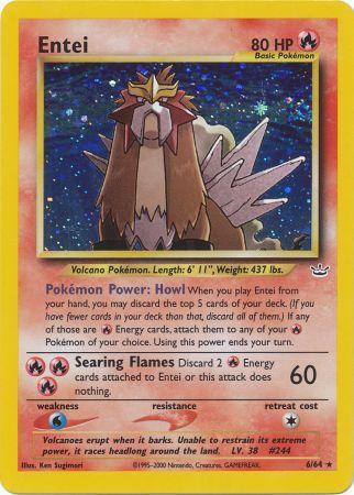 Entei (6/64) [Neo Revelation Unlimited] | Odin's Place