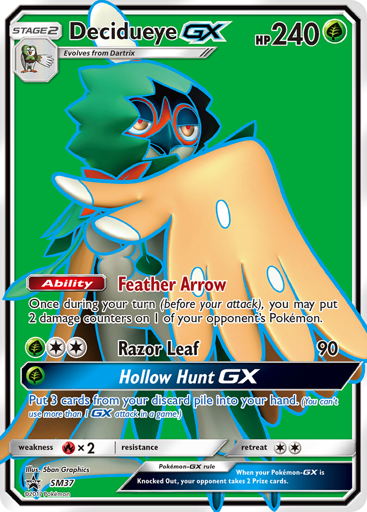 Decidueye GX (SM37) [Sun & Moon: Black Star Promos] | Odin's Place