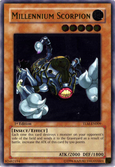 Millennium Scorpion [TLM-EN009] Ultimate Rare | Odin's Place
