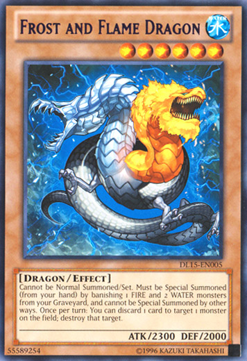 Frost and Flame Dragon (Purple) [DL15-EN005] Rare | Odin's Place