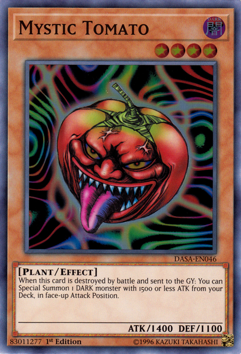 Mystic Tomato [DASA-EN046] Super Rare | Odin's Place