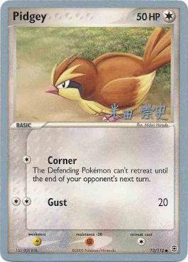 Pidgey (73/112) (Dark Tyranitar Deck - Takashi Yoneda) [World Championships 2005] | Odin's Place