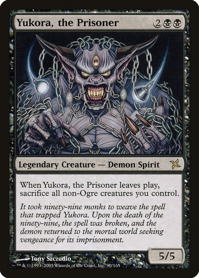 Yukora, the Prisoner (90) [Betrayers of Kamigawa] | Odin's Place