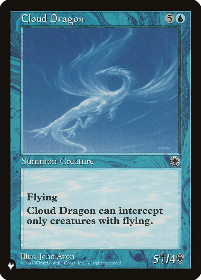 Cloud Dragon [The List] | Odin's Place